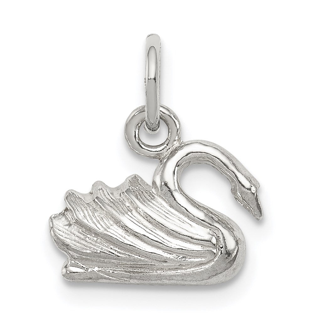 Solid;Casted;Polished;Open back;Sterling silver