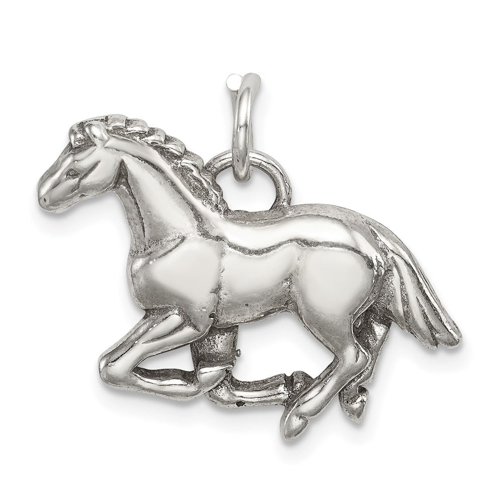 Polished;Open back;Sterling silver;Antiqued
