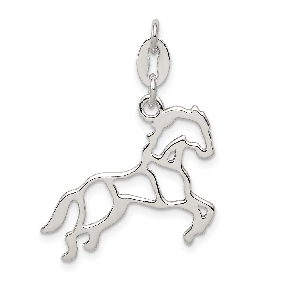 Polished;Flat back;Sterling silver;Flat