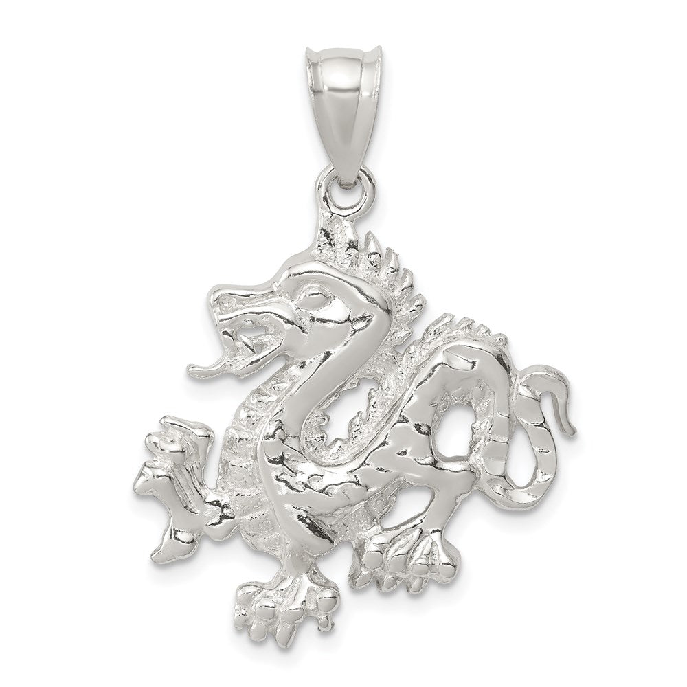 Casted;Polished;Sterling silver;Textured