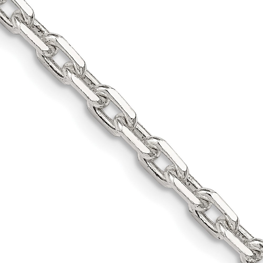 Diamond-cut;Polished;Lobster;Sterling silver