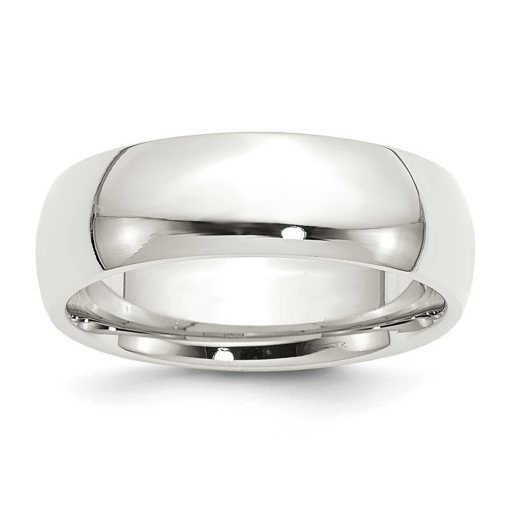 Solid;Casted;Polished;Engravable;Sterling silver;Comfort fit