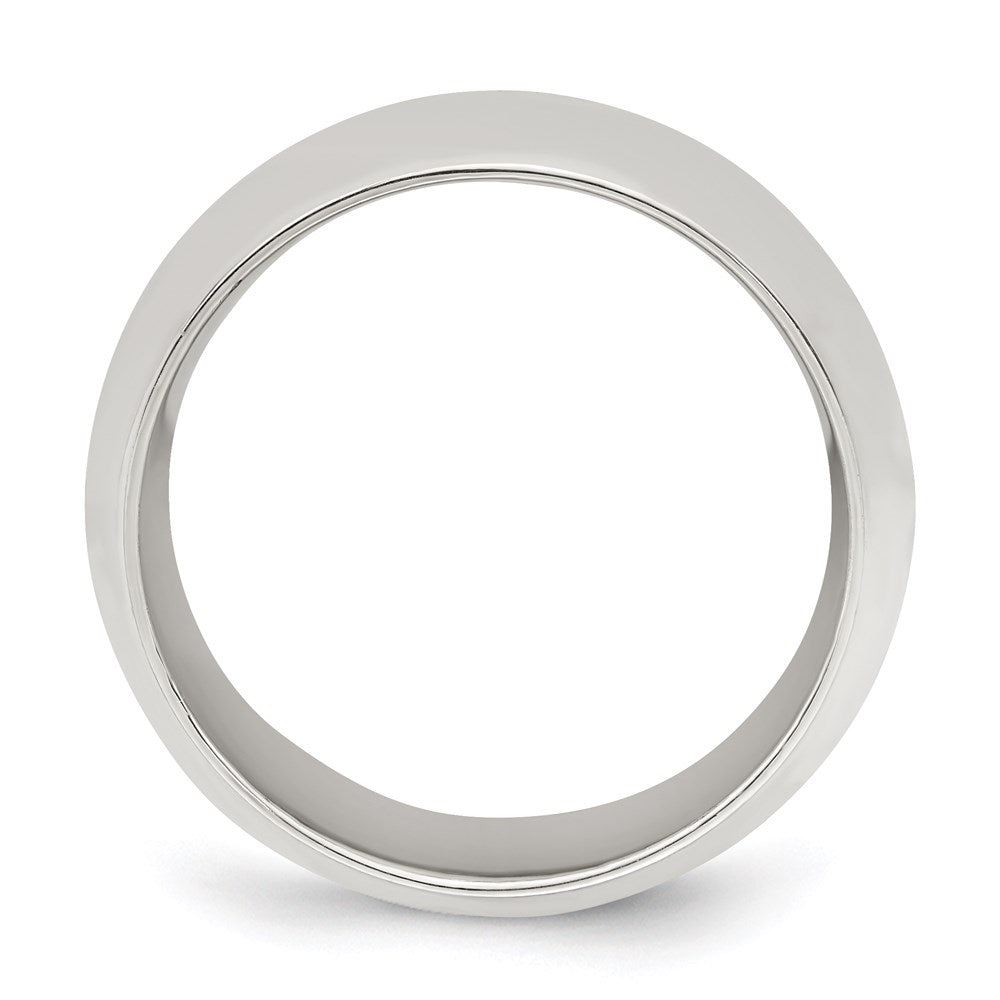 Sterling Silver 9mm Comfort Fit Size 10.5 Band