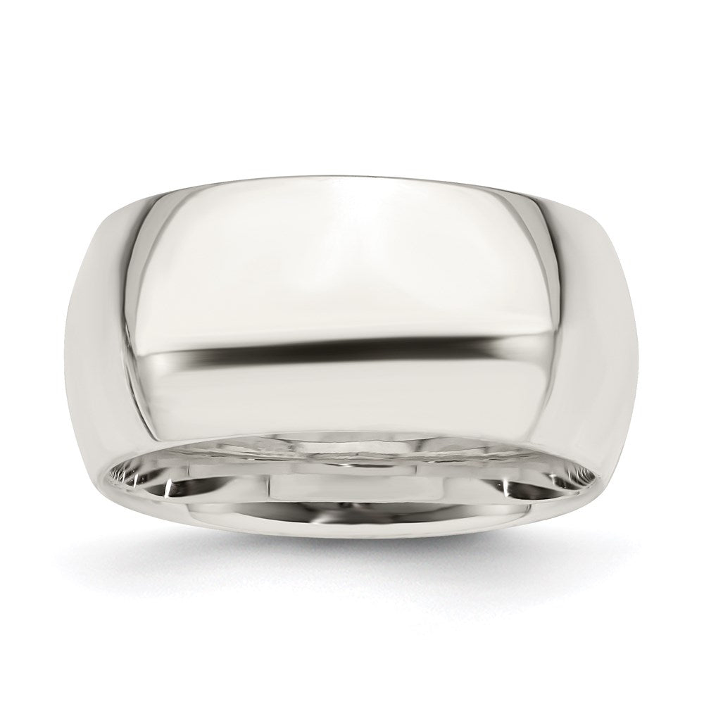 Polished;Engravable;Sterling silver;Comfort fit