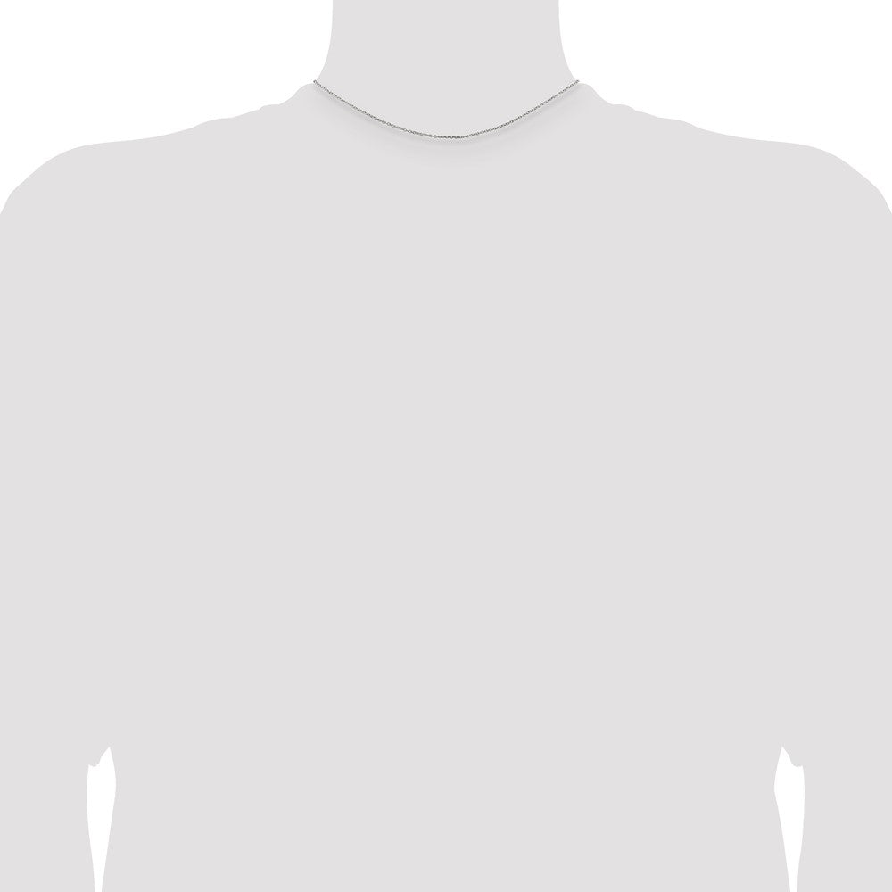 Sterling Silver 1mm Cable Chain