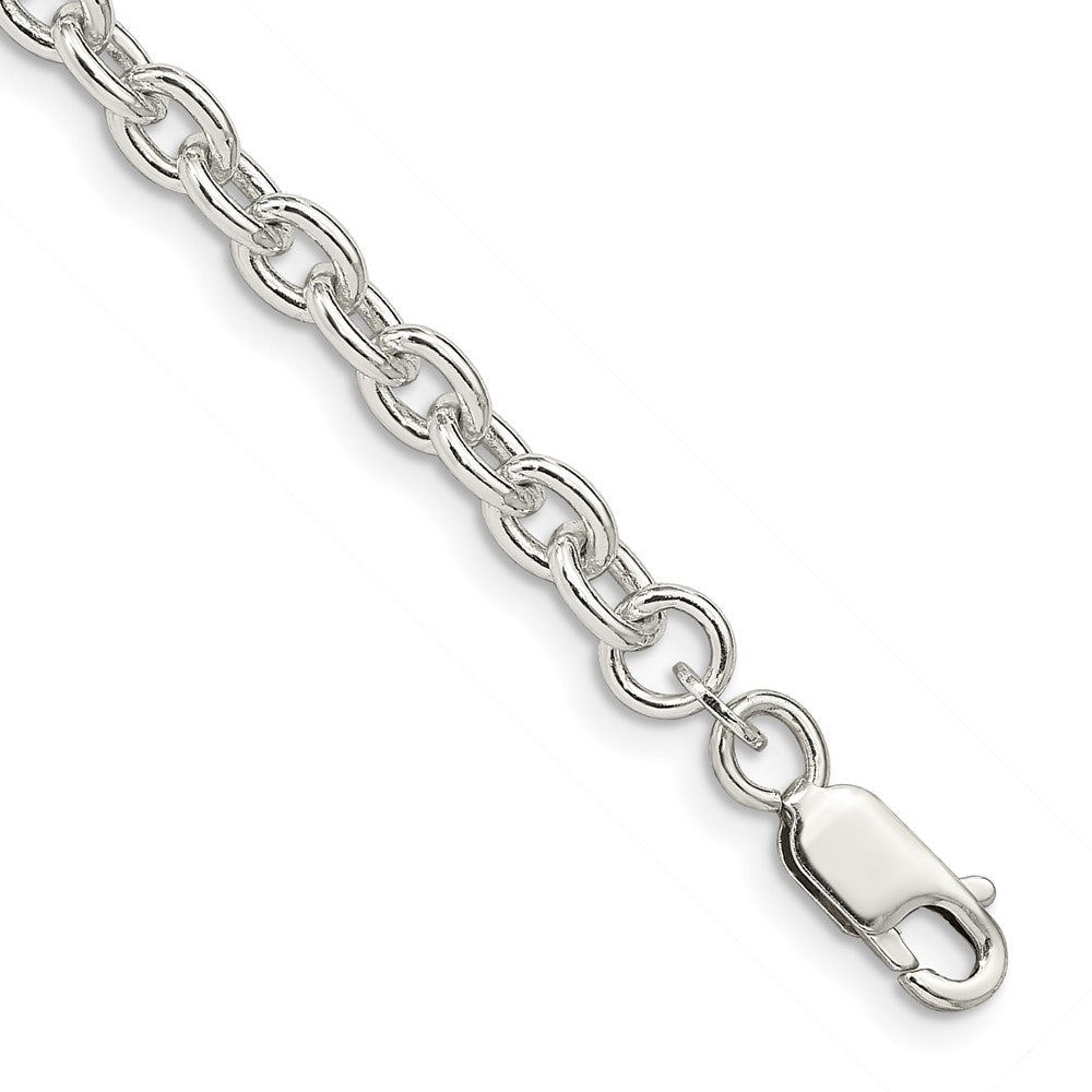 Solid;Polished;Lobster;Sterling silver
