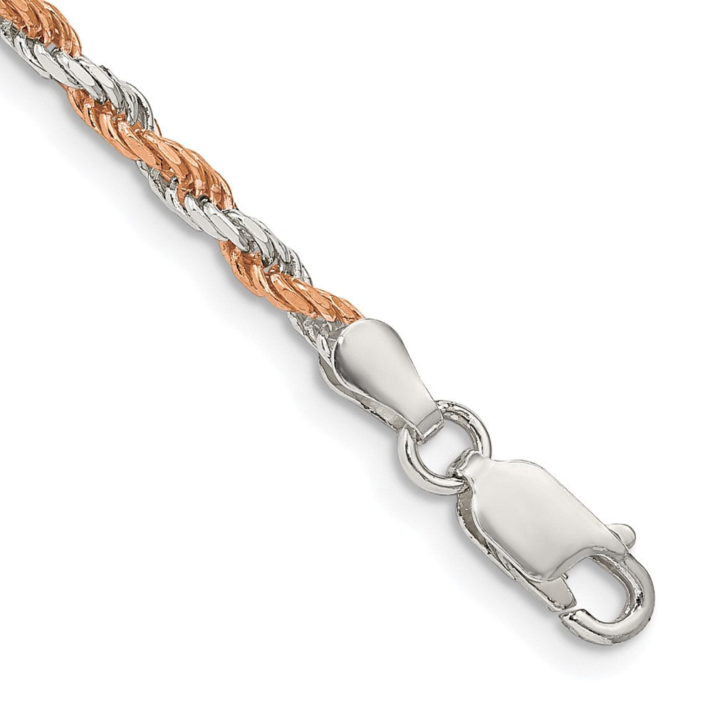 Solid;Diamond-cut;Polished;Lobster;Sterling silver;Vermeil