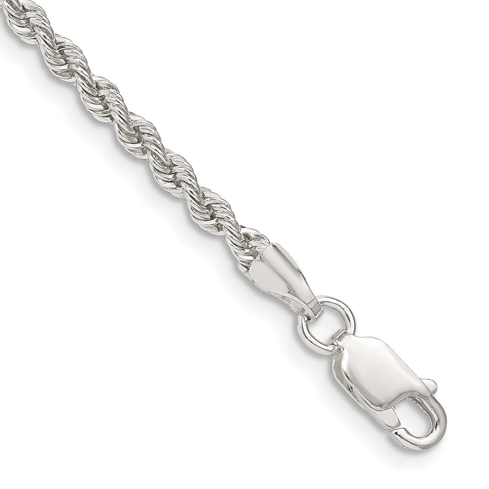 Solid;Polished;Lobster;Sterling silver;Twisted