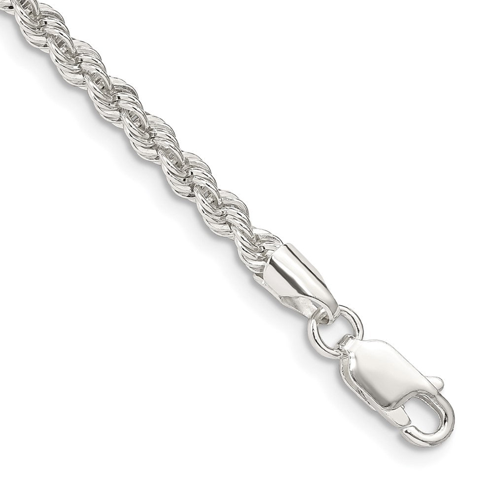 Solid;Polished;Lobster;Sterling silver;Twisted