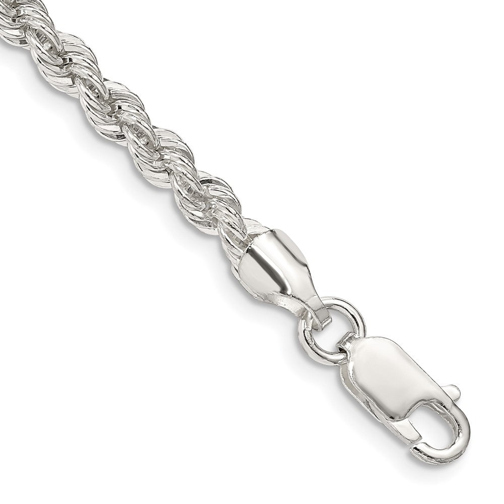 Solid;Polished;Lobster;Sterling silver;Twisted