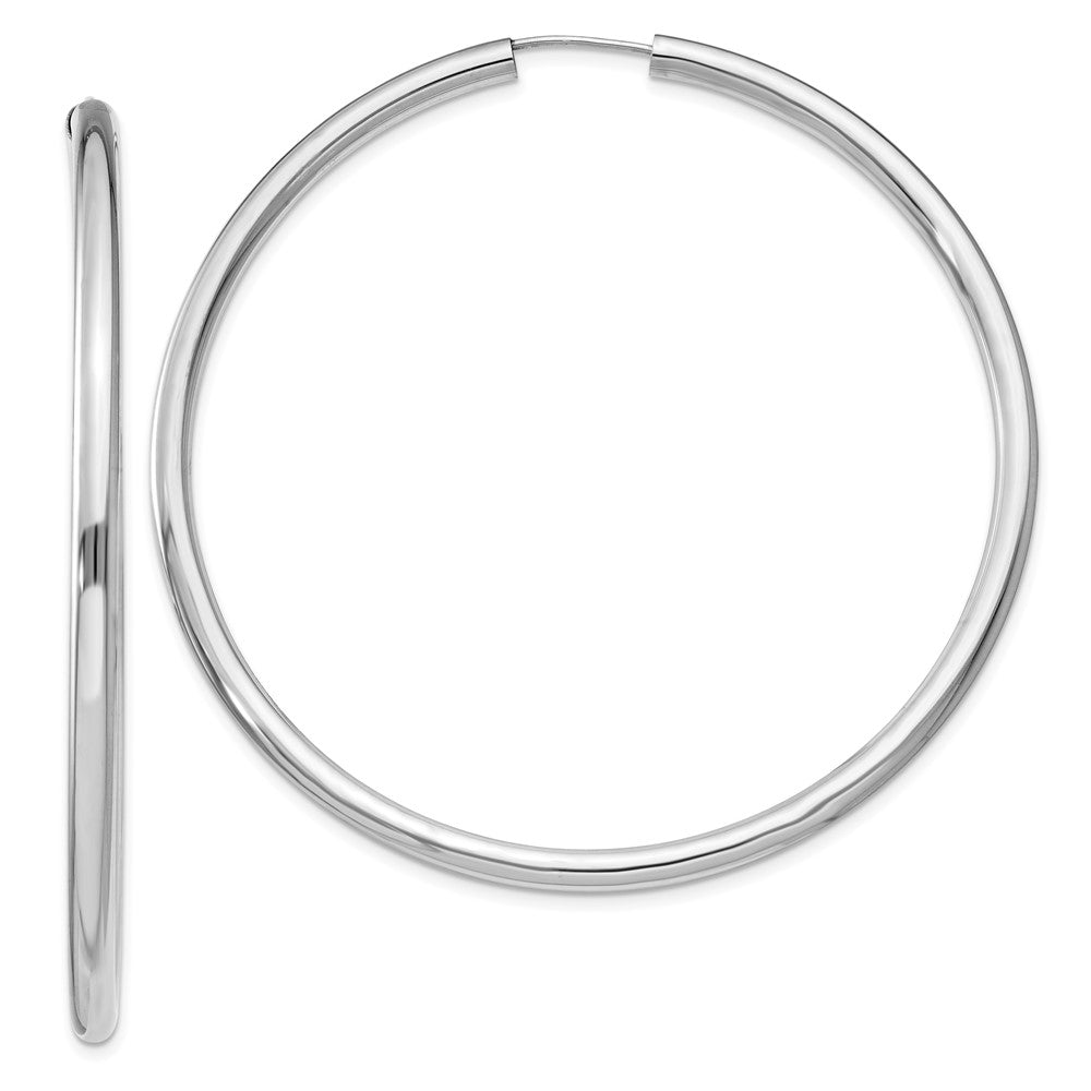 Polished;Hollow;Sterling silver;Endless hoop