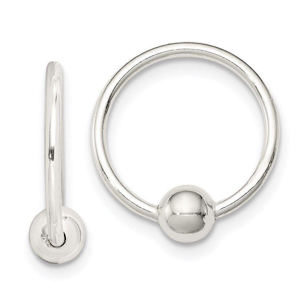 Polished;Sterling silver