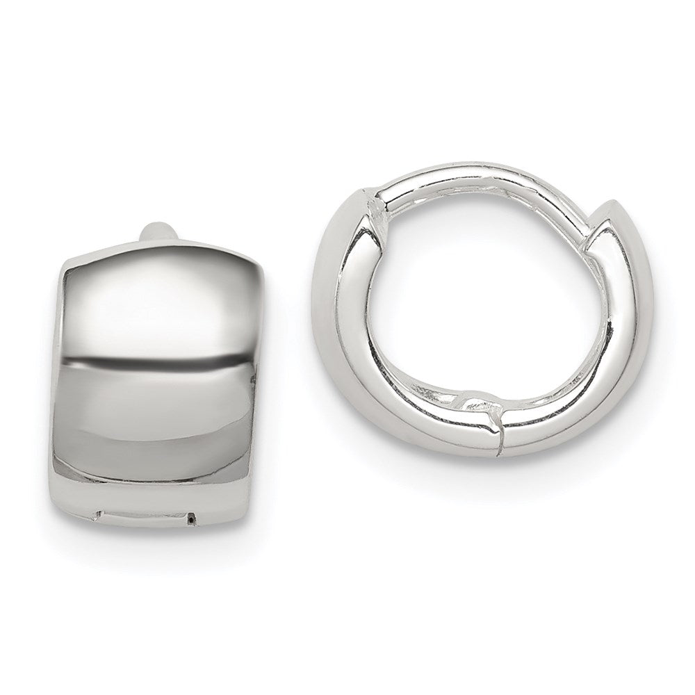 Polished;Hinged;Sterling silver