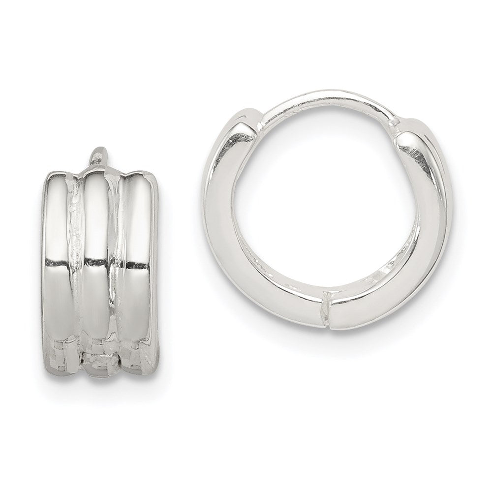 Polished;Hinged;Sterling silver