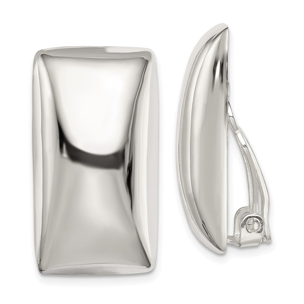 Solid;Non-pierced;Sterling silver