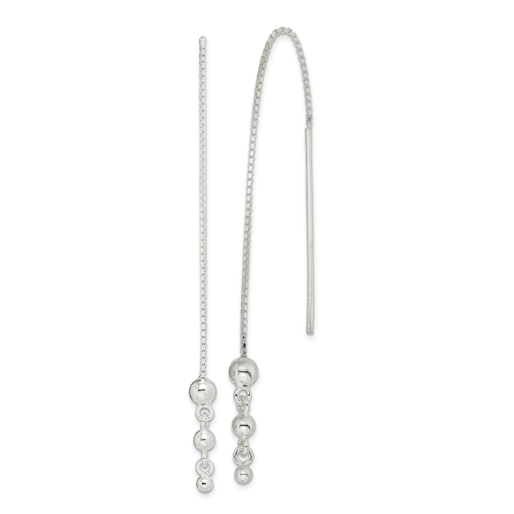 Polished;Sterling silver;Threader