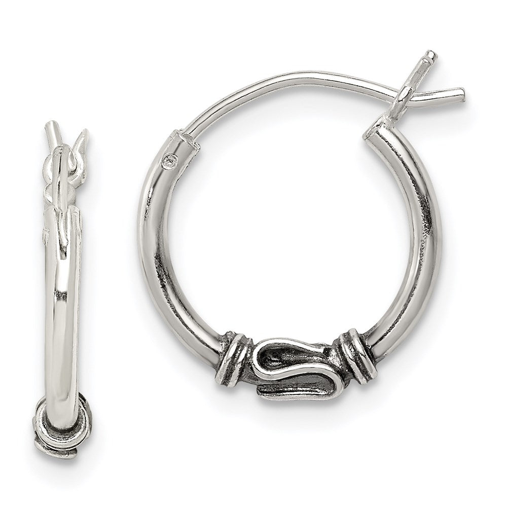 Antique finish;Sterling silver