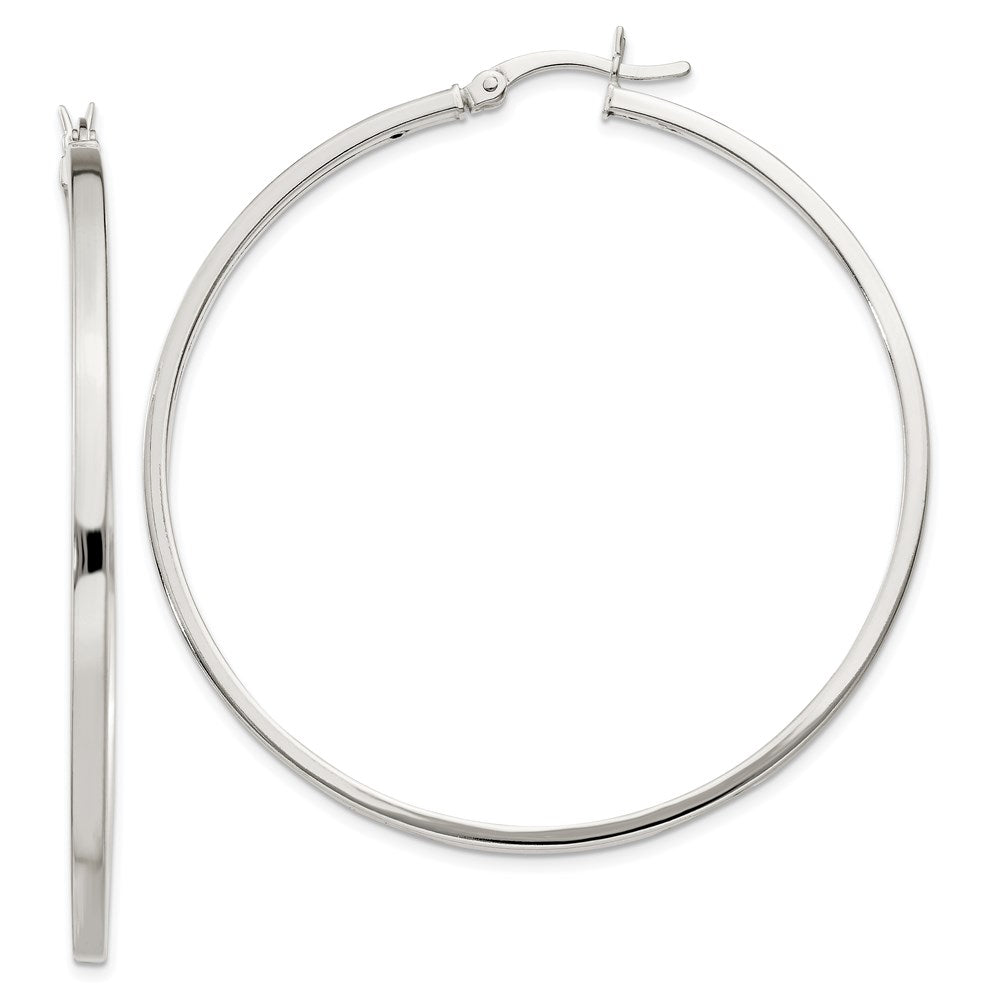 Polished;Hollow;Hinged;Sterling silver