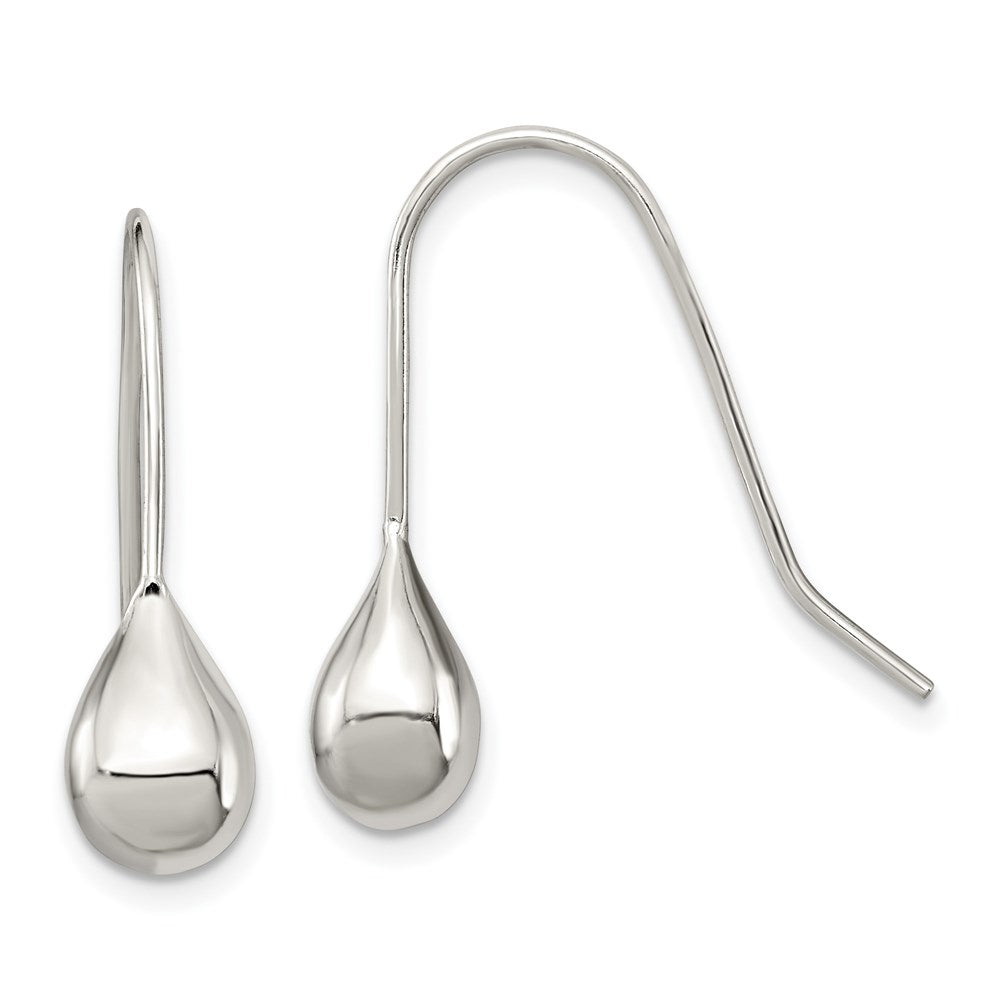 Polished;Hollow;Shepherd hook;Dangle