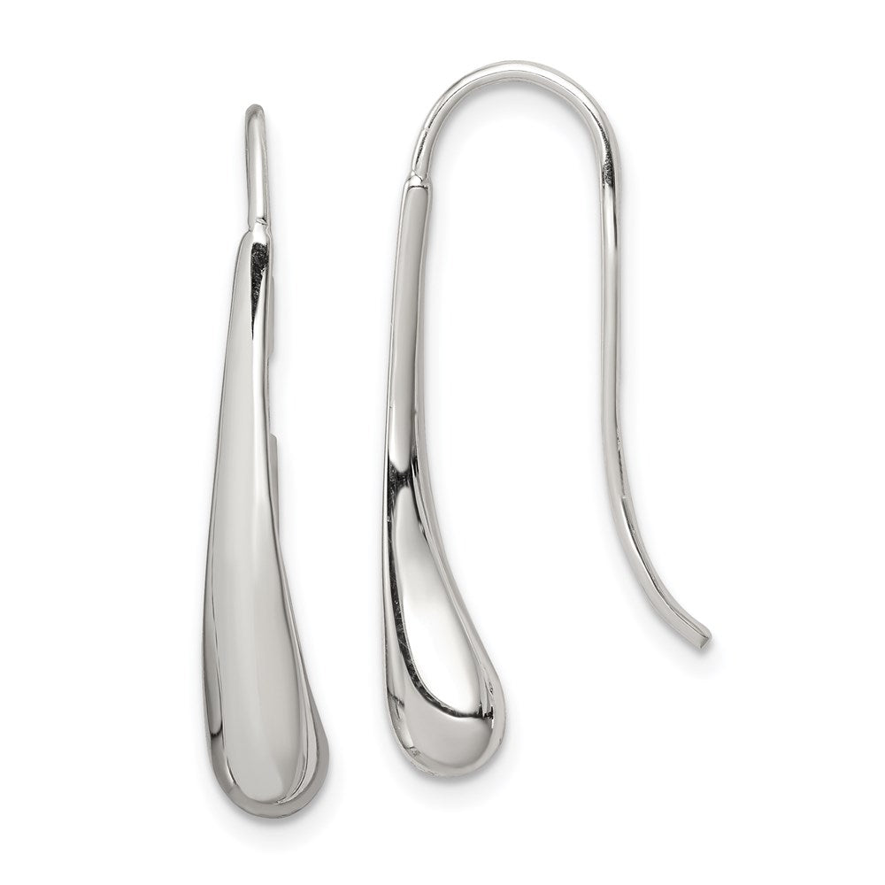 Solid;Polished;Sterling silver;Wire