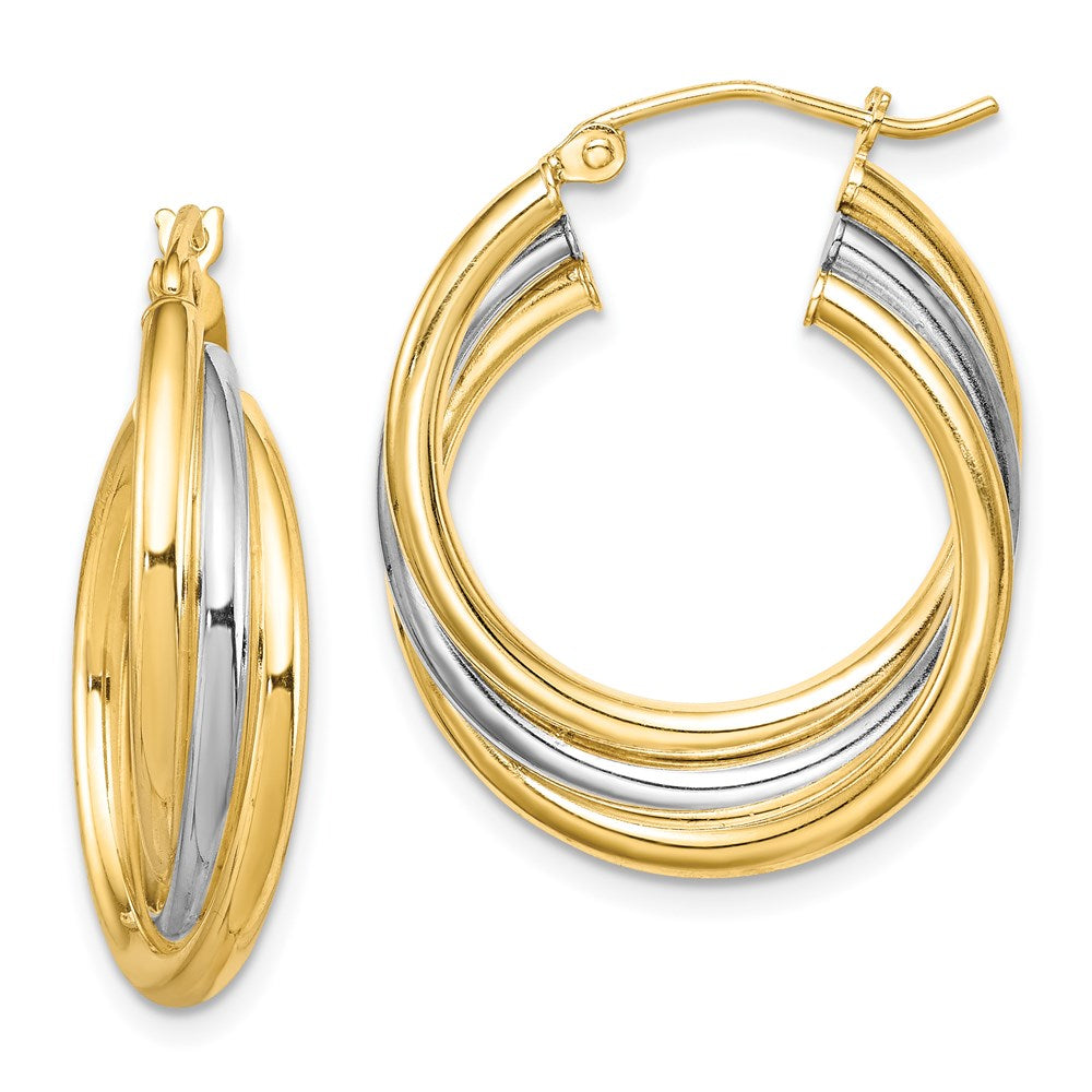 Polished;Hinged post;Sterling silver;Gold-plated