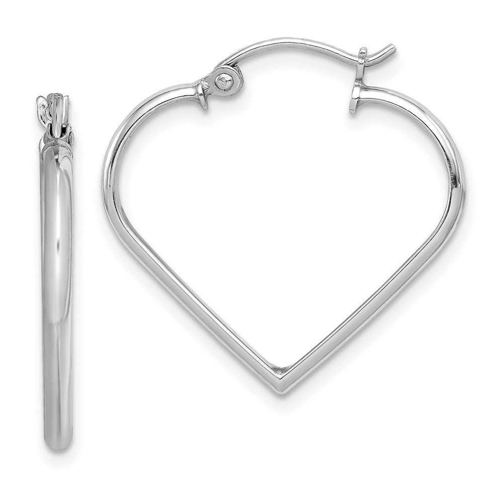 Polished;Hinged post;Sterling silver