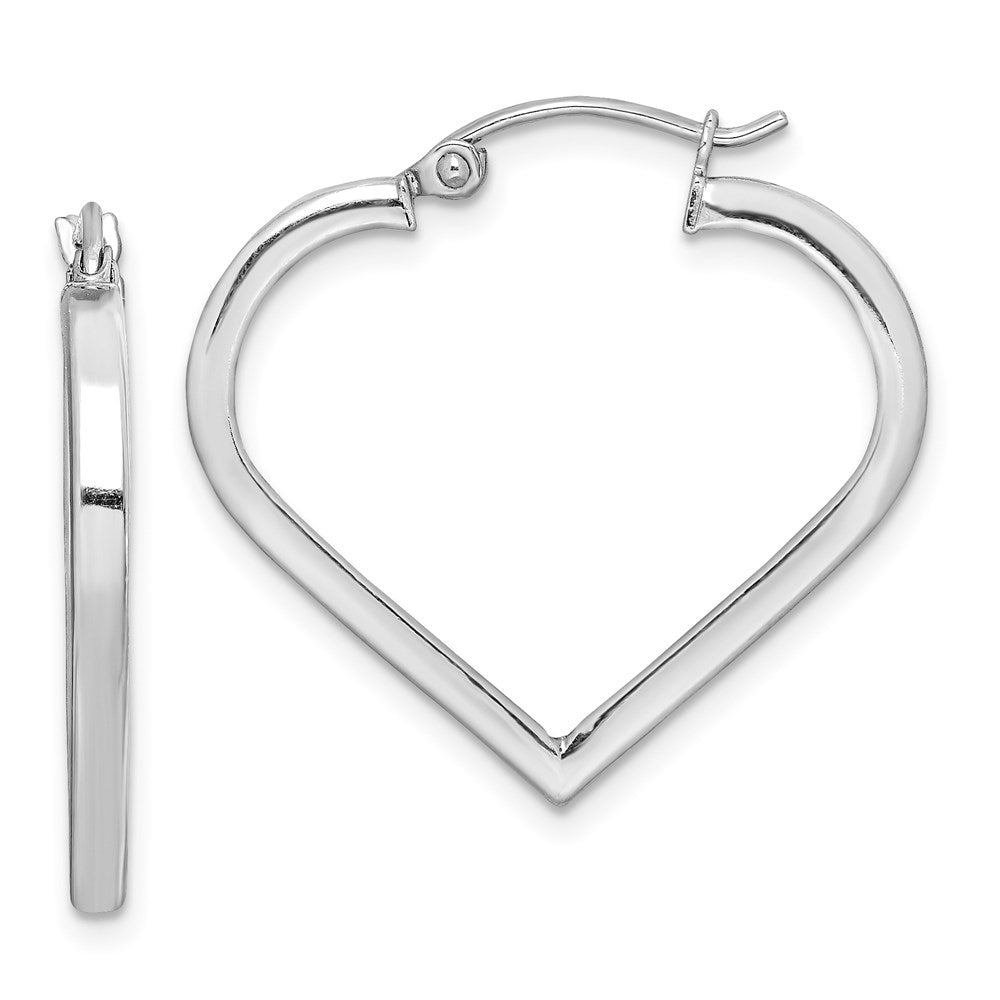 Polished;Hinged post;Sterling silver