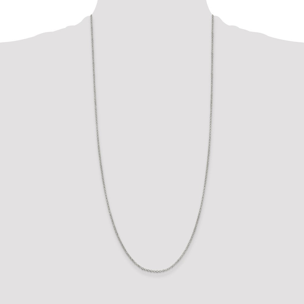 Sterling Silver 2mm Rolo Chain