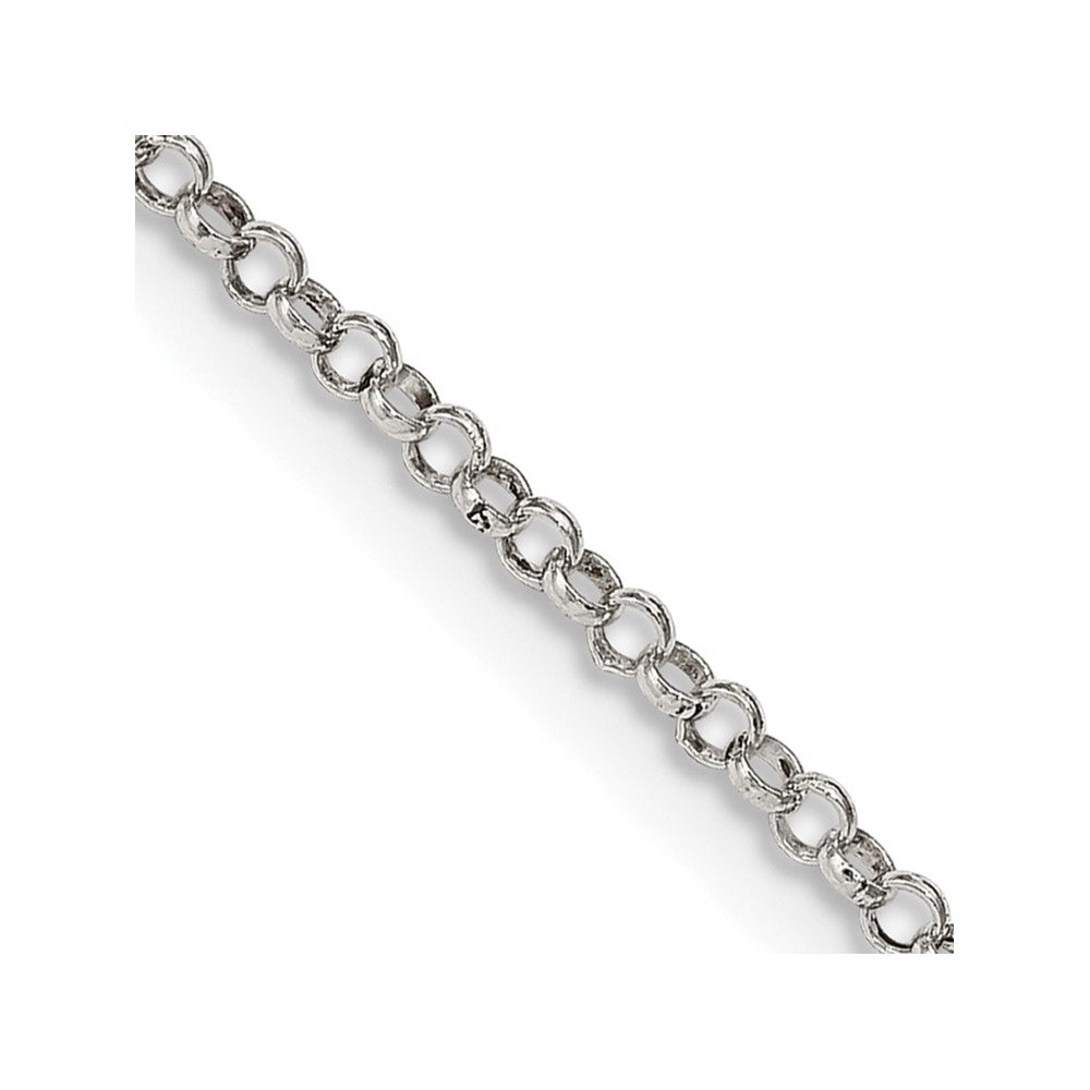Polished;Spring Ring;Sterling silver