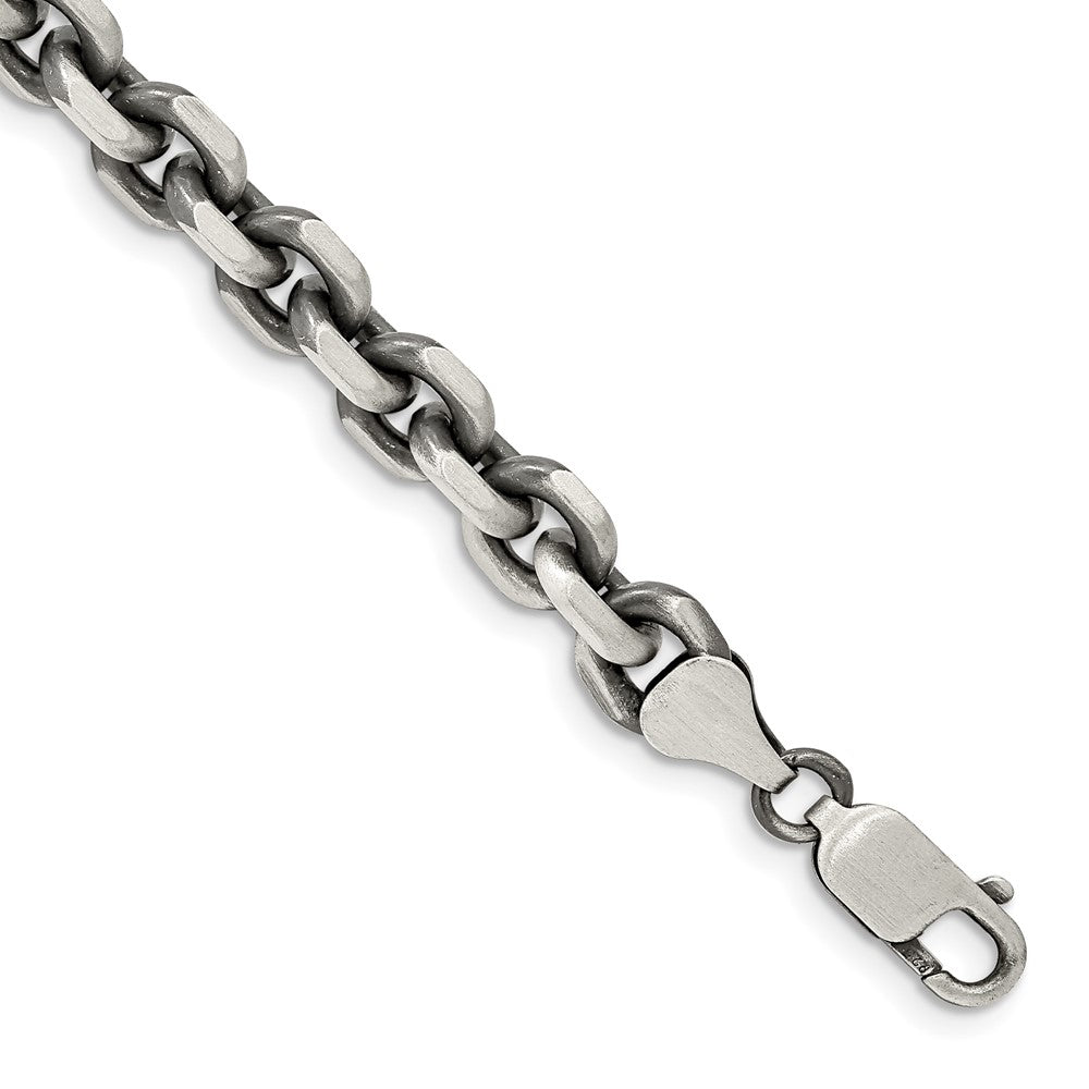 Antique finish;Lobster;Sterling silver