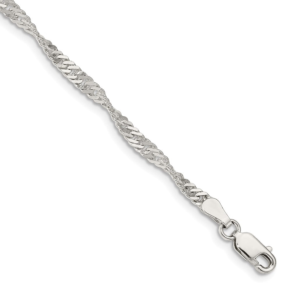 Polished;Lobster;Sterling silver