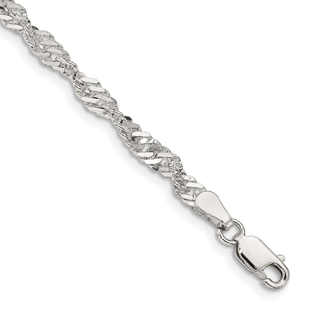 Polished;Lobster;Sterling silver