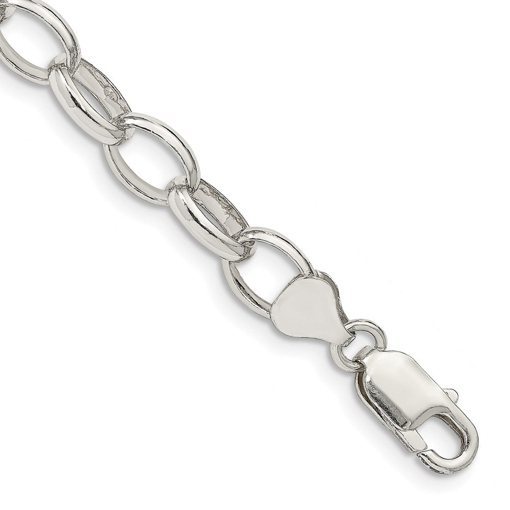 Polished;Lobster;Sterling silver