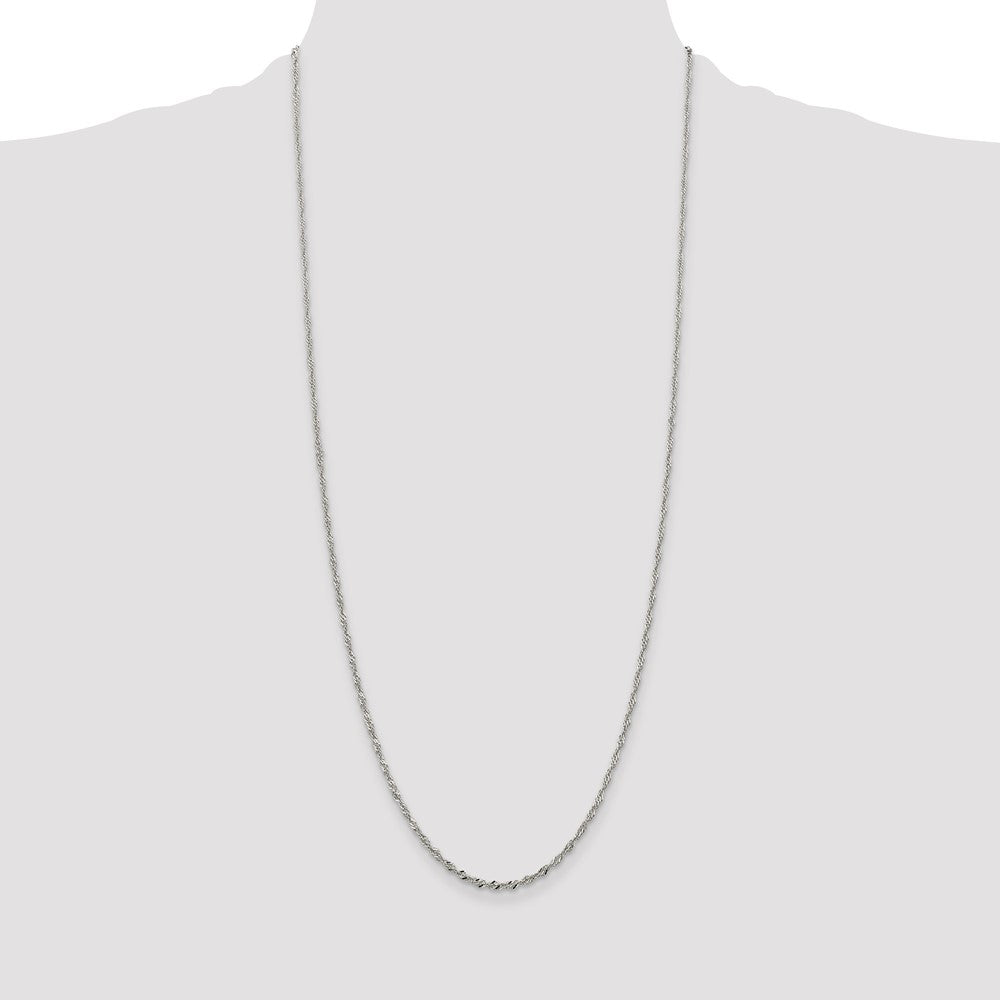 Sterling Silver 2mm Singapore Chain