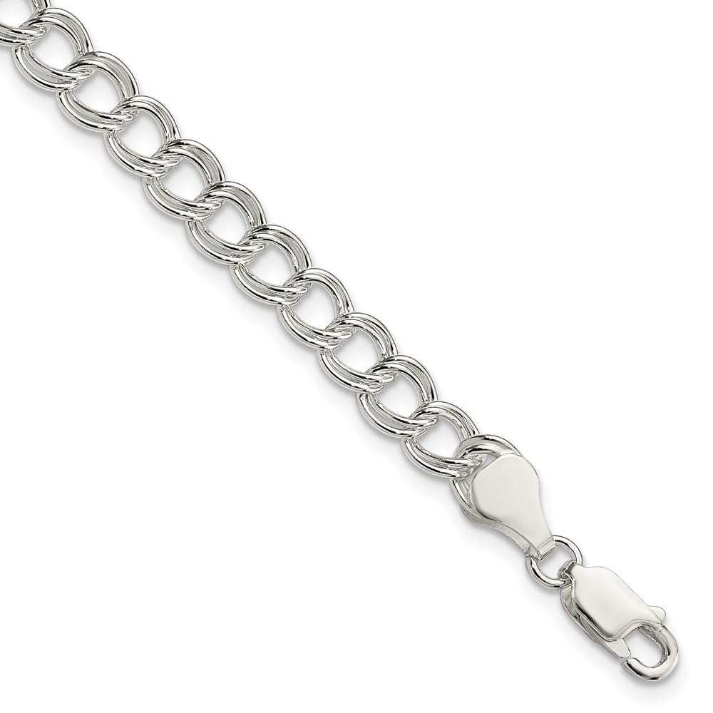 Solid;Casted;Polished;Lobster;Sterling silver