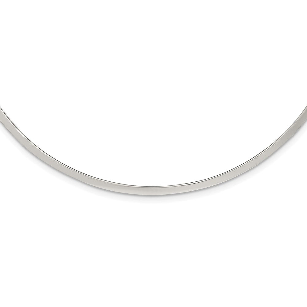 Polished;Sterling silver;Flexible