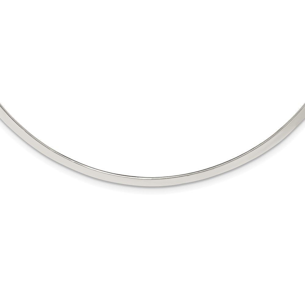 Polished;Sterling silver;Flexible