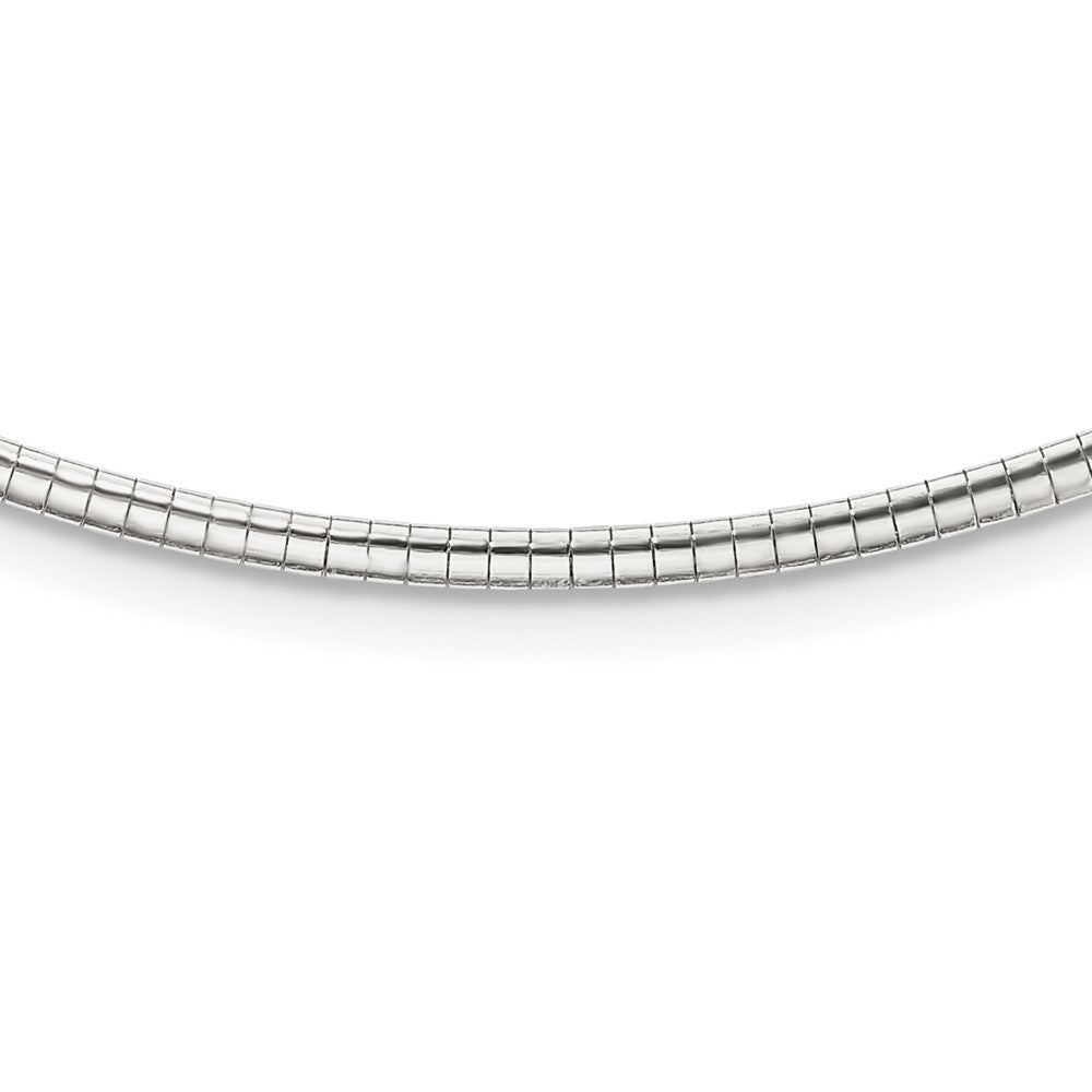 Polished;Lobster;Sterling silver;2in extension