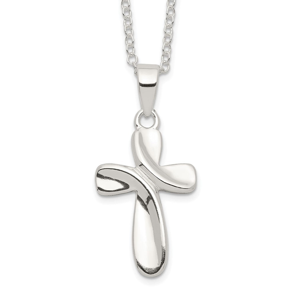 Polished;Open back;Spring Ring;Sterling silver