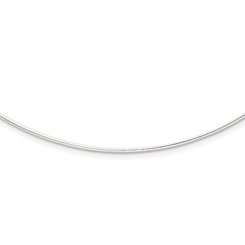 Polished;Lobster;Sterling silver;2in extension