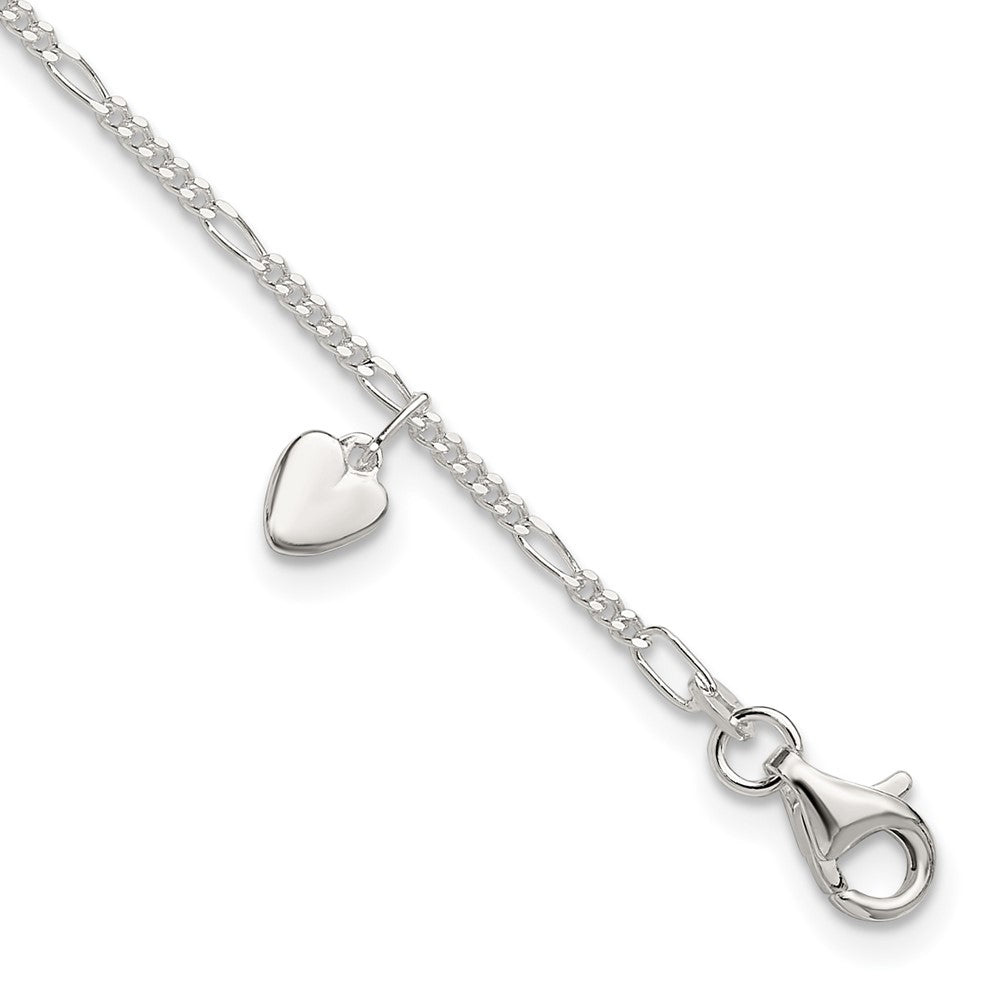 Solid;Polished;Sterling silver;Fancy lobster;Not engraveable