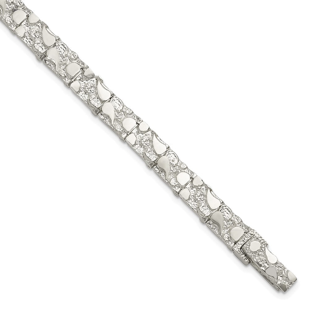 Polished;Fold-over;Sterling silver