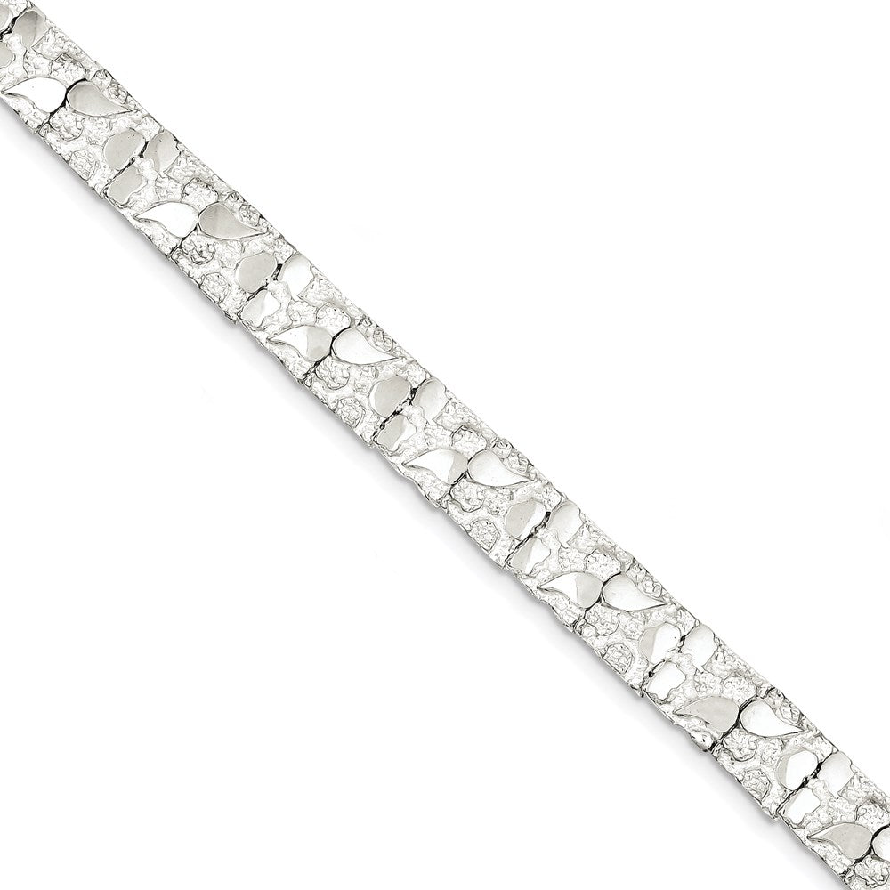 Polished;Fold-over;Sterling silver