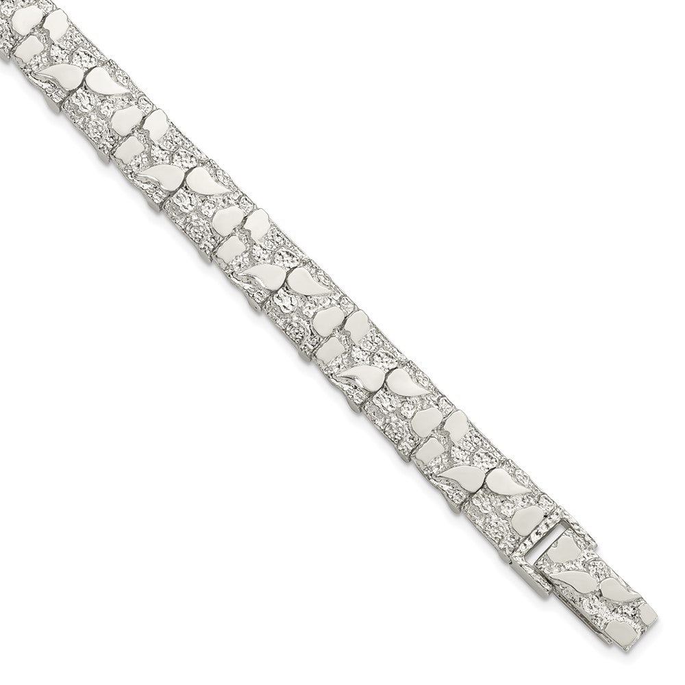 Polished;Fold-over;Sterling silver