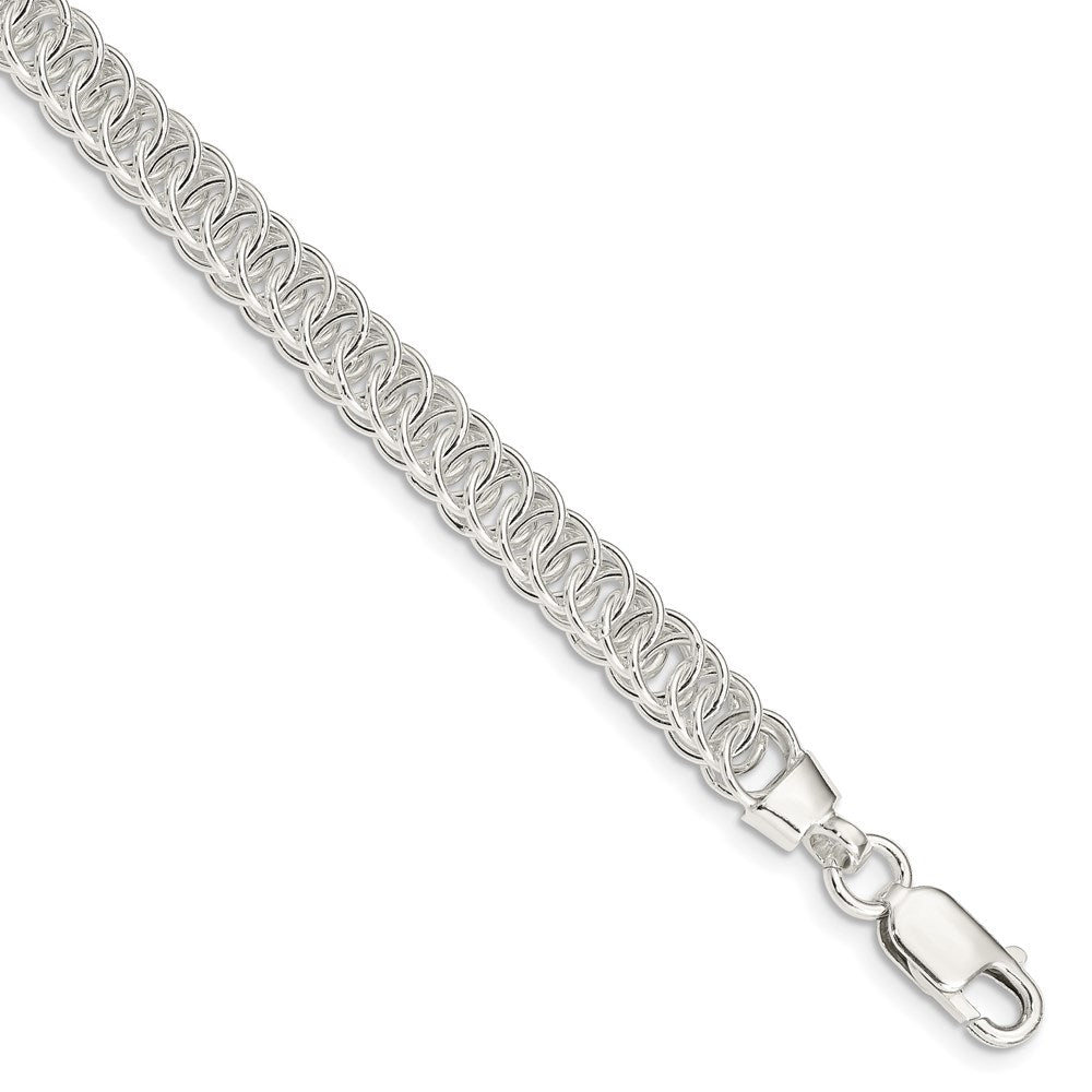 Polished;Sterling silver;Fancy lobster