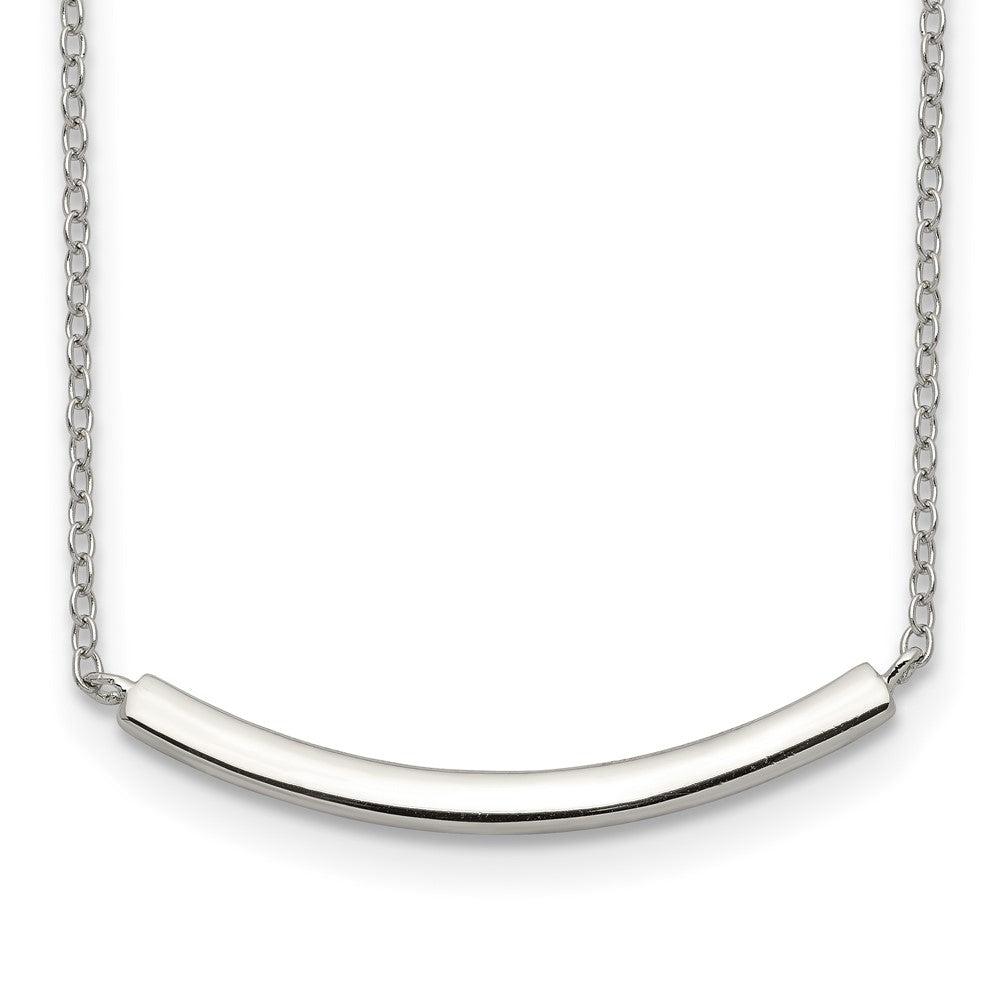 Polished;Spring Ring;Sterling silver;2in extension