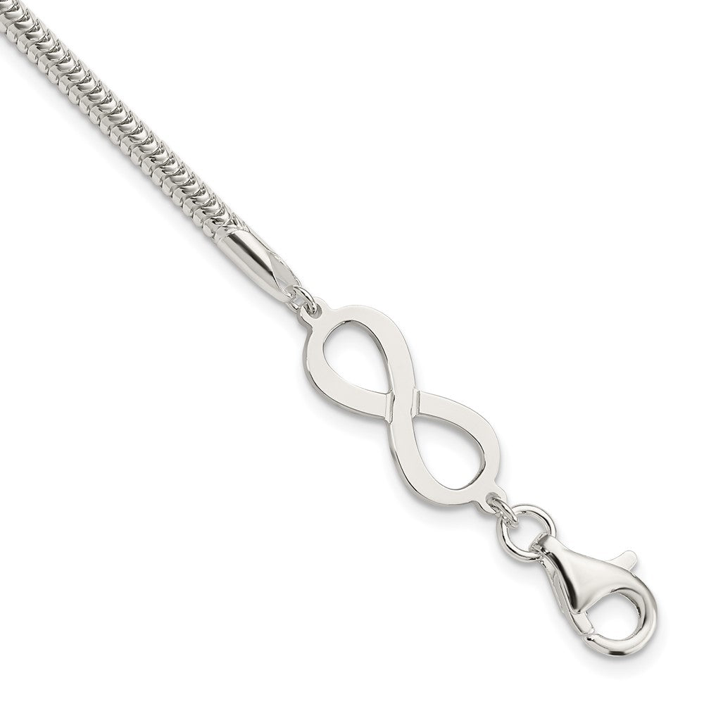 Polished;Sterling silver;Fancy lobster