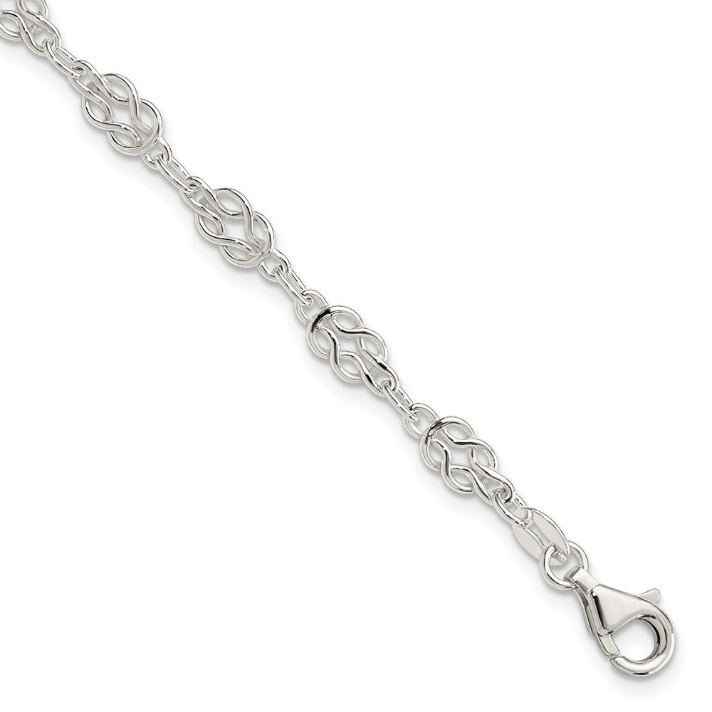 Casted;Satin;Sterling silver