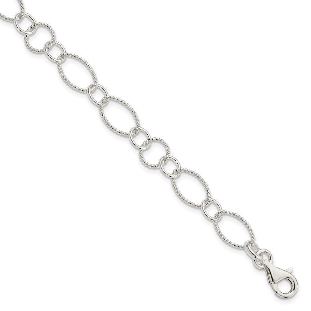 Polished;Lobster;Sterling silver