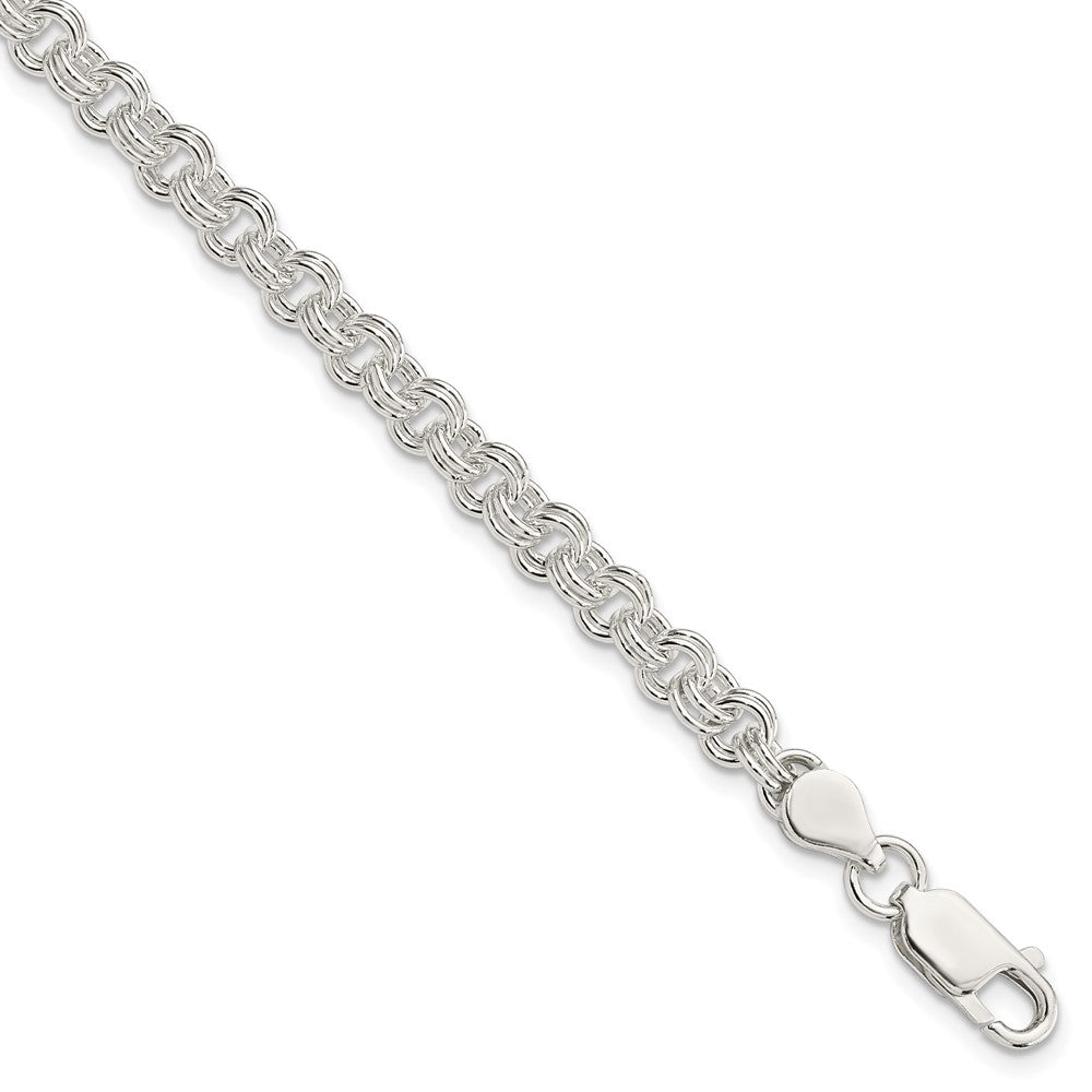 Casted;Polished;Lobster;Sterling silver